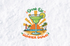 Juice It Up Retro Lemonade Summer Drink Sublimation PNG Product Image 3