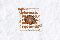 It's Game Day SVG - Flaming Football Player Sports PNG Product Image 1