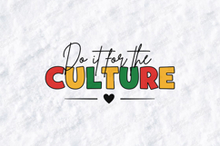 Do It For The Culture SVG - Juneteenth Black History Heart Product Image 2