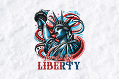 Land of Liberty SVG - Patriotic Statue of Liberty USA File Product Image 2