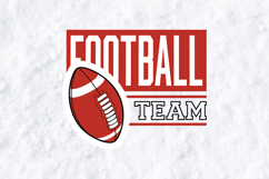 Football Season SVG - Edgy Skeleton Hand Football Graphic Product Image 2