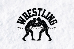 Wrestling SVG | Wrestler Ultimate Test Sports Cut File Product Image 3