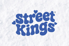 Street Kings SVG - Retro Y2K Bubble Letter Design Product Image 1