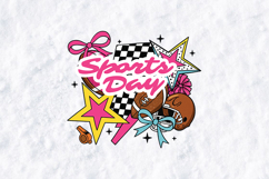 Sports Day SVG - Retro Doodle Multi-Sport Spirit Graphic Product Image 1