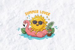 Funny Beach Turtle SVG - Stay Salty Slow Vibes Summer Logo Product Image 1