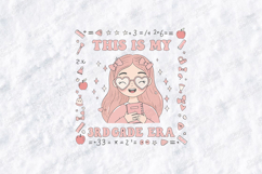 This Is My 3rd Grade Era SVG - Kawaii School Girl Cut File Product Image 1