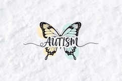 Autism Awareness SVG - Butterfly Neurodiversity Cut File Product Image 1