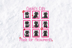 Cupid's Cats SVG - Cute Valentine Cat Bundle Meowments PNG Product Image 2