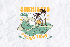 Retro Sunkissed Day Surf SVG | Beach Wave Summer Sublimation Product Image 2