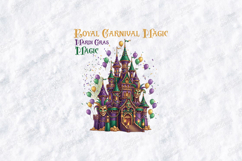 Mardi Gras SVG - Royal Carnival Magic Castle Cut File Product Image 2