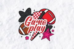 Game Play SVG - Retro Football Doodle Multi-Sport Graphic Product Image 3