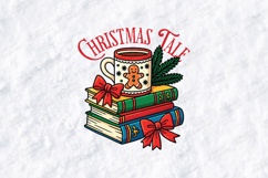 Christmas Tale Mug SVG | Holiday Books &amp; Hot Chocolate Product Image 2