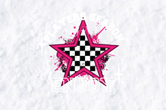 Players Season Enjoy SVG - Checkered Star Spirit Graphic Product Image 3