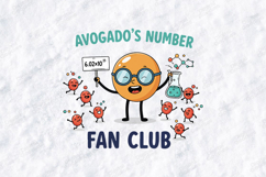 Avogado's Number SVG - Funny Chemistry Constant Cut File Product Image 2