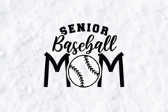 Senior Baseball Mom SVG - Graduation Spirit Night Graphic Product Image 3