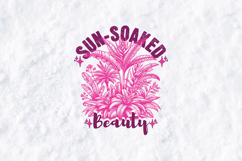 Sun-Soaked Beauty Tropical Botanical Sublimation PNG Product Image 2
