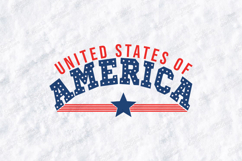 United States of America SVG - Patriotic USA Stars &amp; Stripes Product Image 1