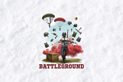 Battleground Gaming SVG Winner Chicken Dinner Cut File PNG Product Image 1