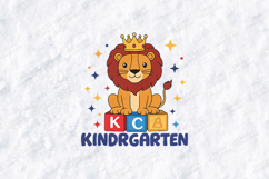 Kindergarten Lion SVG - Kawaii King of the Classroom File Product Image 3