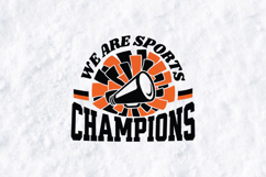 We Are Sports Champions SVG - Varsity Victory Team Graphic Product Image 2