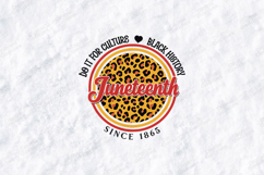 Juneteenth SVG - Do It For Culture Leopard Print Circle 1865 Product Image 2