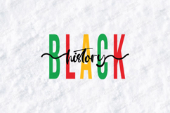 BLACK History SVG - Pan-African Heritage Pride Cut File Product Image 1