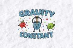 Gravity Constant SVG - Funny Science Physics Teacher Design Product Image 1