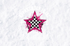 Apparently I Like Football SVG Checkered Star Spirit Design Product Image 3