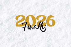 Happy New Year 2026 SVG Shirt Design Product Image 3