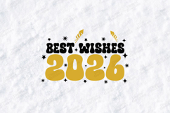 Happy New Year 2026 Best Wishes SVG Shirt Design Product Image 3