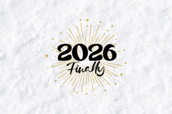 New Year 2026 SVG Shirt Design Product Image 3