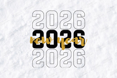 New Year 2026 SVG Shirt Design Product Image 3