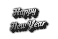 New year's day creative lettering typography art isolated Product Image 1
