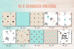 New Years Eve Seamless Pattern Digital Paper Set Product Image 2