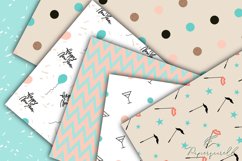 New Years Eve Seamless Pattern Digital Paper Set Product Image 3