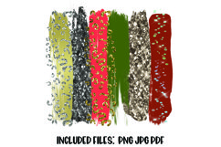 New Year's Themed Brush Stroke Sublimation Background Product Image 1