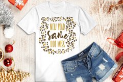 New year same hot mess leopard glitter SVG Product Image 10