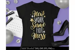 Download this New Year Same Hot Mess for a good price. These Funny New Years PNG are compatible with Cricut and Silhouette Cutting Machines.