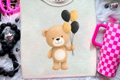 New Year Teddy Bear Clipart Product Image 2