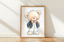 New Year Teddy Bear Clipart Product Image 3