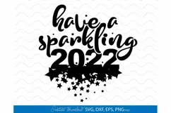 New Year SVG, 2022 SVG, New Year sublimation png, 2022 png Product Image 2