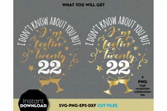 New Year SVG, 2022 SVG, New Year sublimation png, 2022 png Product Image 2