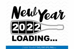 New Year SVG, 2022 SVG, New Year sublimation png, 2022 png Product Image 2