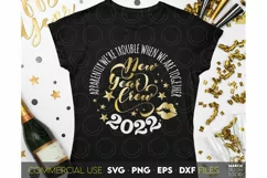 New Year SVG, 2022 SVG, New Year sublimation png, 2022 png Product Image 1