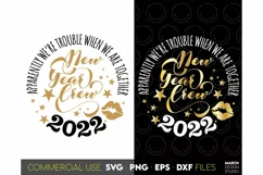 New Year SVG, 2022 SVG, New Year sublimation png, 2022 png Product Image 3
