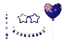 National, Patriotic Party Bundle. New Zealand Product Image 2