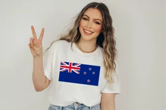 New Zealand Flag SVG Original Colors, Cut files for Cricut Product Image 2