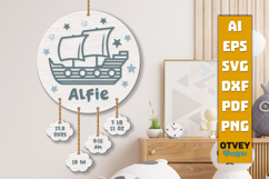 Newborn Baby Personalized Stat Sign Lasercut Product Image 1