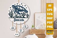Newborn Baby Personalized Stat Sign Lasercut Product Image 1