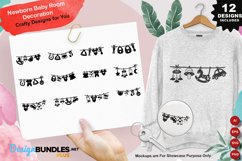 Newborn Baby Room Decoration Clipart Set Product Image 1